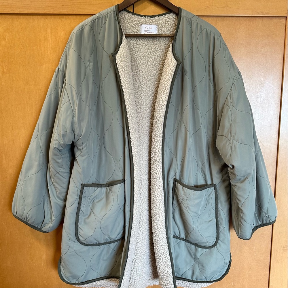 Ces Femme Fleece Lined Puffer